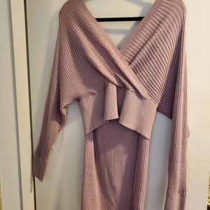 Darling two piece knit dress from Fashion Nova.